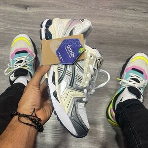 Asics Multicolor Athletic Shoes